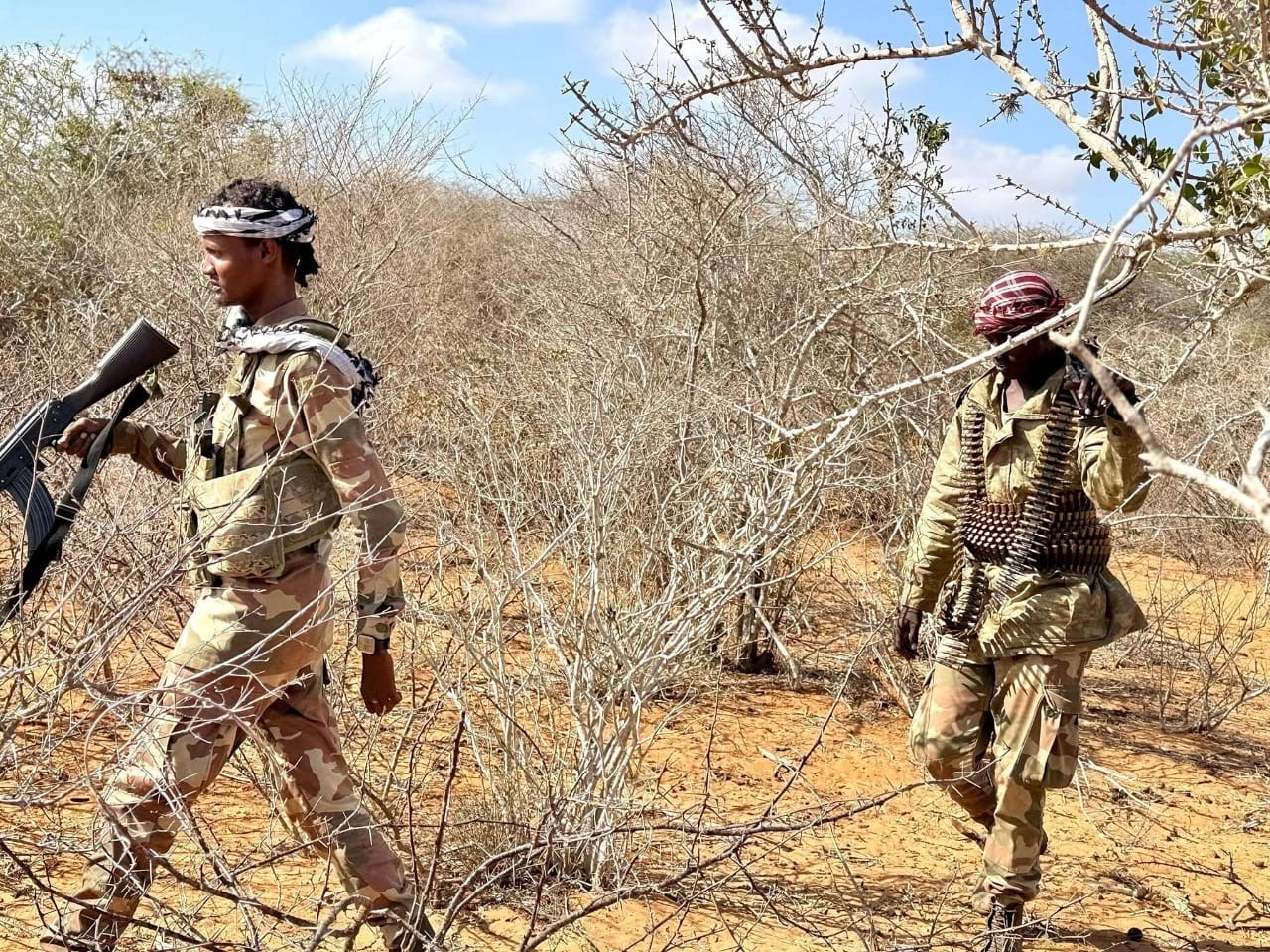 Somali National Army’s Gorgor Commandos Conduct Clearance Operations in Middle Shabelle