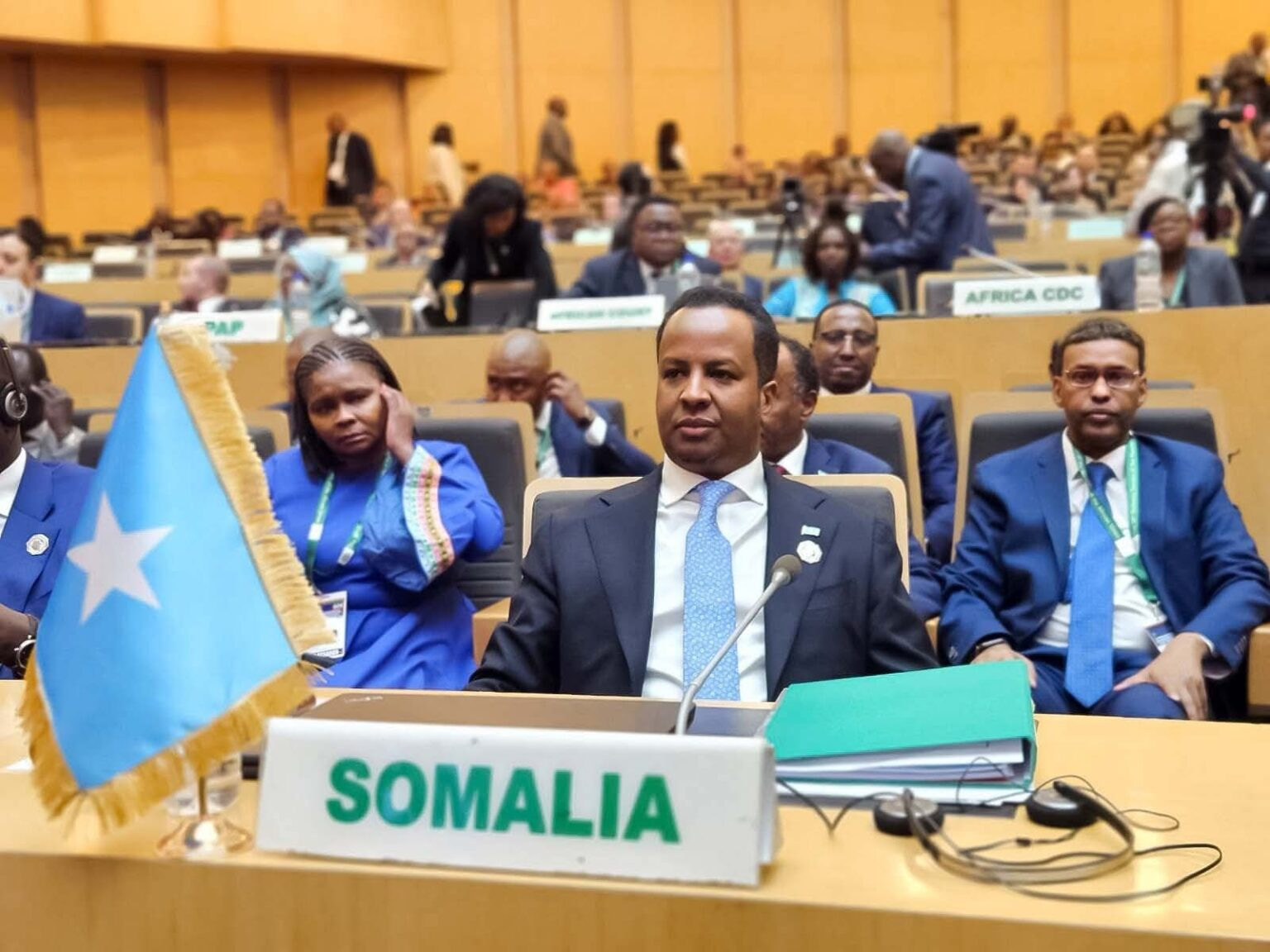 Foreign Minister Abdisalam Ali Participates in 48th AU Executive Council Session Ahead of Heads of State Summit