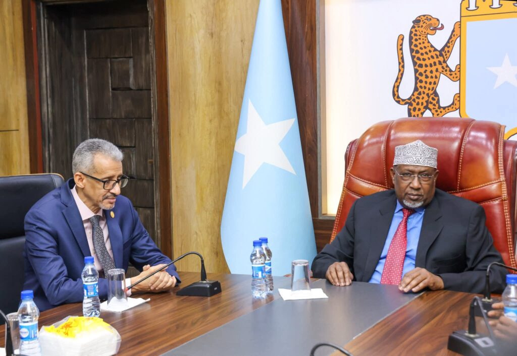 Acting President Sheikh Aden Mohamed Nur Receives ALECSO Delegation to Strengthen Educational Cooperation
