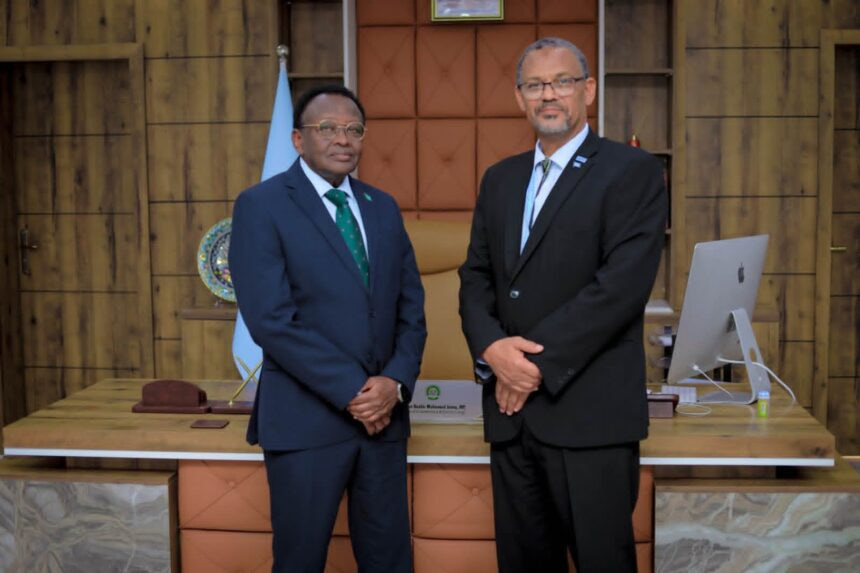 Environment Minister and WFP Country Director Forge Strategic Alliance on Climate Resilience and Food Security