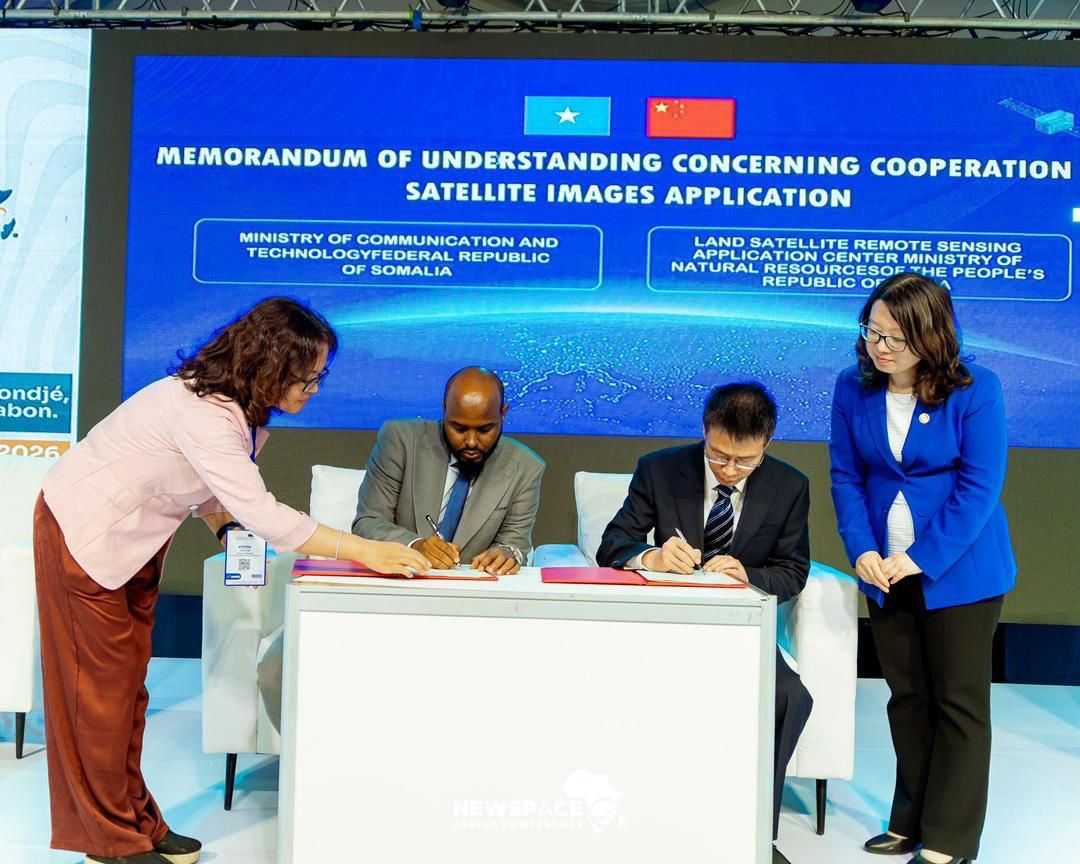 Somalia signs Satellite Imagery Cooperation MoU with China at the NewSpace Africa 2026