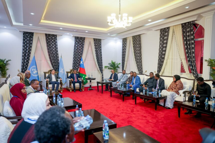 South West State Leadership Advances Humanitarian Coordination with UN Under-Secretary-General in Baidoa