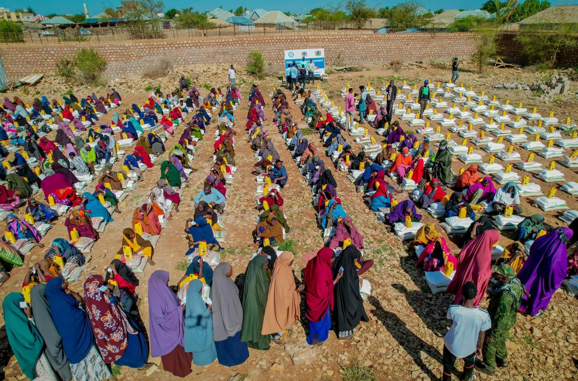 Baidoa Drought Relief Effort Reaches 520 Vulnerable Families on Day Two of Food Distribution