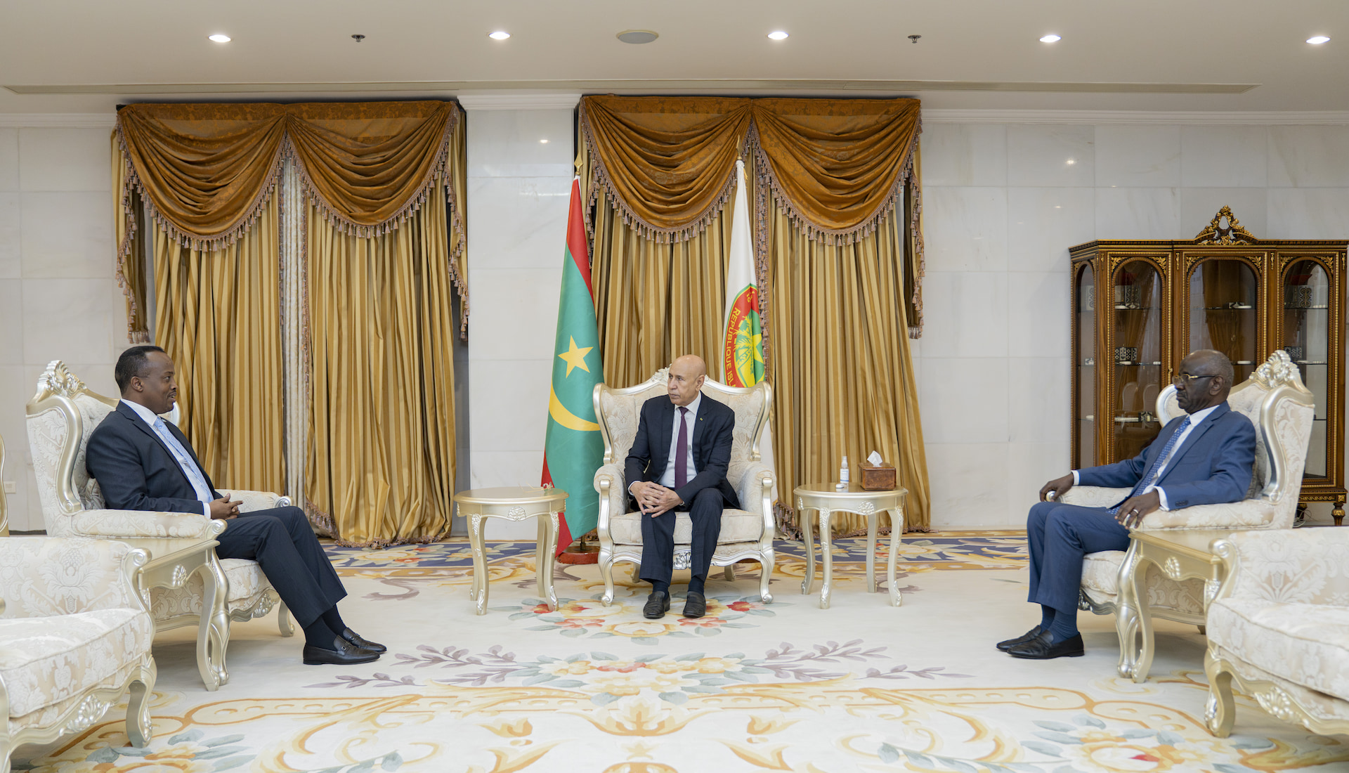 Somali Ambassador Yusuf Ahmed Hassan Presents Credentials to Mauritanian President in Nouakchott