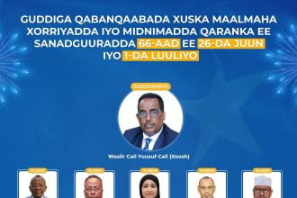 Prime Minister Hamza Abdi Barre Nominates National Organizing Committee For 66th Independence and Unity Anniversaries