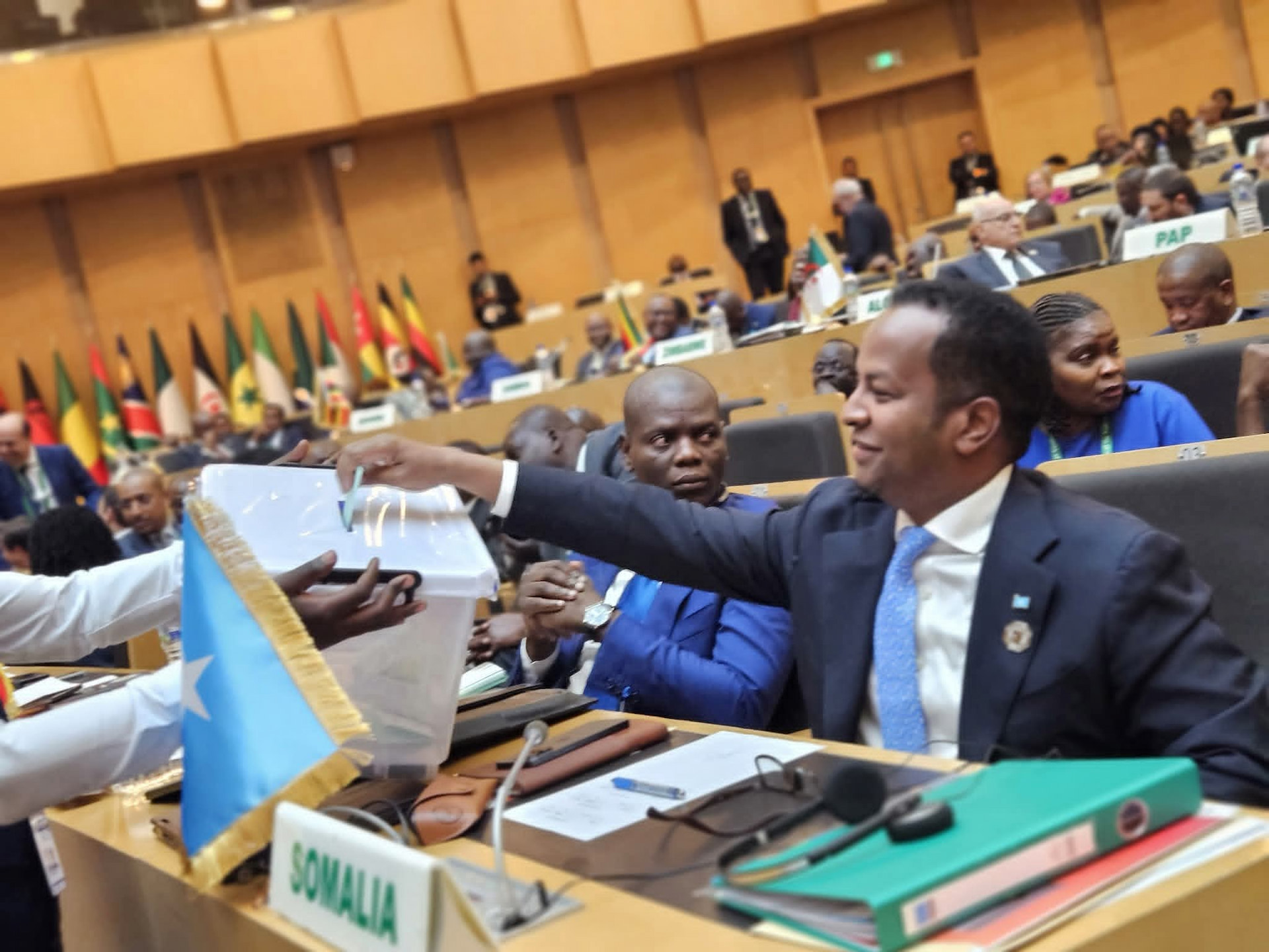 Soomaaliya oo ku guuleysatay ka mid noqoshada golaha Nabadda iyo Ammaanka Midowga Afrika