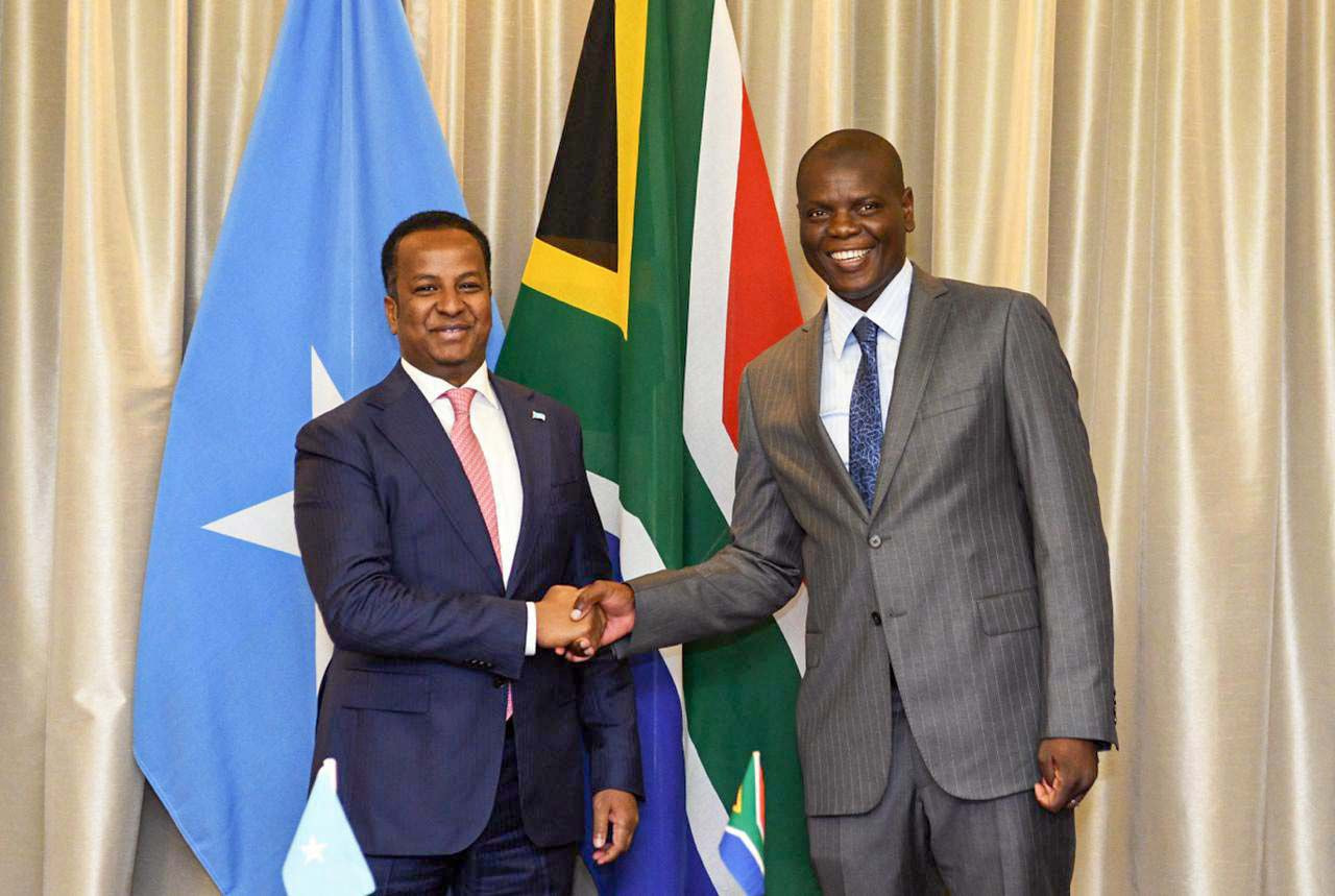 Soomaaliya iyo Koofur Afrika oo yeeshay wadahadallo muhiim ah