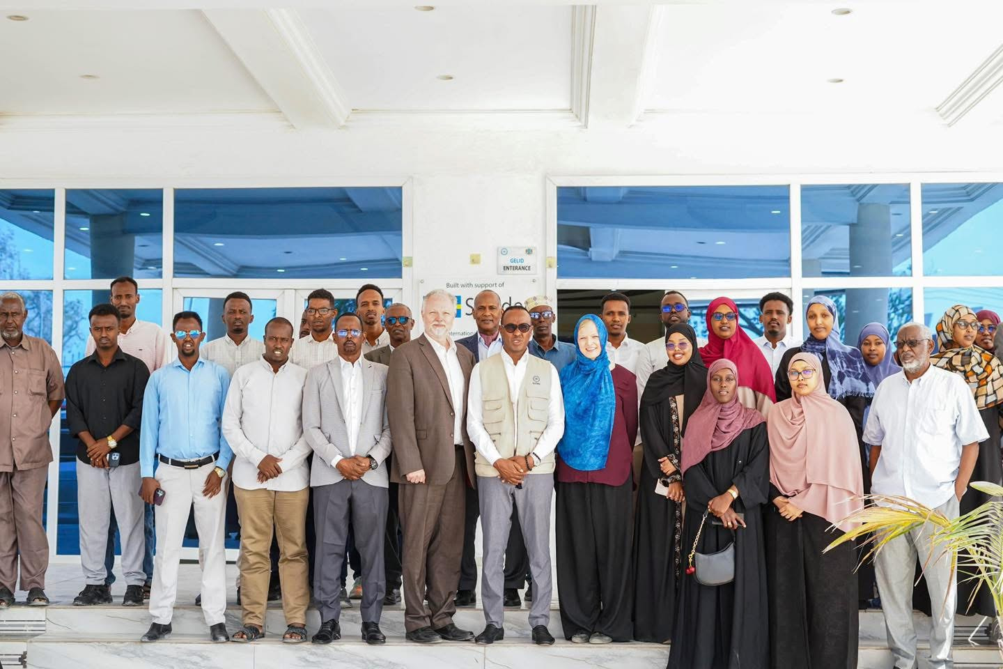 Guddoomiyaha SoDMA oo Muqdisho ku soo dhoweeyay wafdi sare oo ka socda Sweden