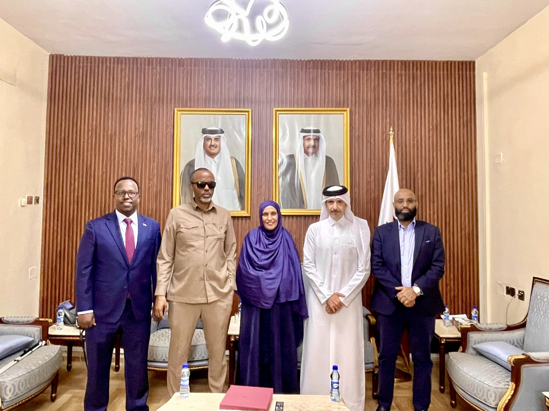 Guddoomiye Maryan Qaasim oo kulan la yeelatay safiirka Qatar ee Soomaaliya