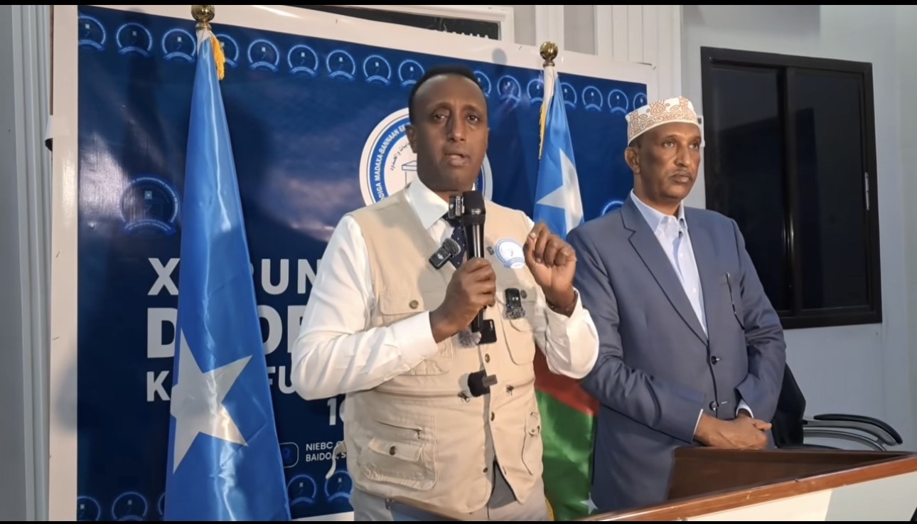 Guddiga Madaxa Bannaan ee Doorashooyinka Qaranka oo ka warbixiyay Doorashooyinka K/Galbeed